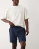 Threadbare Threadbare shorts in navy blue pinstripe - 1