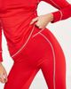 Threadbare Threadbare Ski base layer high neck long sleeve top and leggings set in red - 3