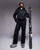 Threadbare Threadbare Ski pants with pocket detail in black - 1