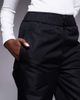Threadbare Threadbare Ski pants with pocket detail in black - 3