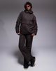 Threadbare Threadbare Ski pants with pocket detail in chocolate brown - part of a set - 1