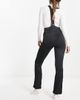 Threadbare Threadbare Ski pants with suspenders in black - 3