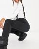 Threadbare Threadbare Ski pants with suspenders in black - 4