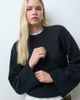 Threadbare Threadbare sweater with wide cuff detail in black - 1