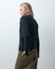 Threadbare Threadbare sweater with wide cuff detail in black - 3