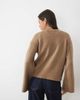 Threadbare Threadbare sweater with wide cuff detail in mocha-Brown - 4
