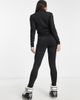 Threadbare Threadbare Tall Ski belted jumpsuit in black - 2