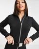 Threadbare Threadbare Tall Ski belted jumpsuit in black - 4