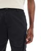Threadbare Threadbare woven cotton shorts in black - 4