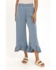 Threads 4 Thought Threads 4 Thought Akela Organic Cotton Terry Cloth Ruffle Hem Pants - 1