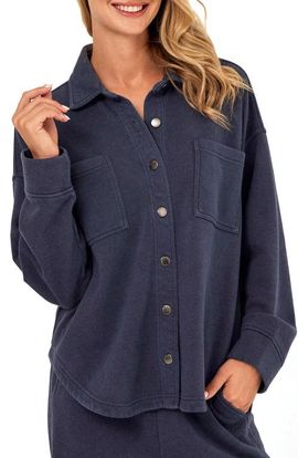 Threads 4 Thought Threads 4 Thought Blaire Mineral Wash Fleece Shirt Jacket