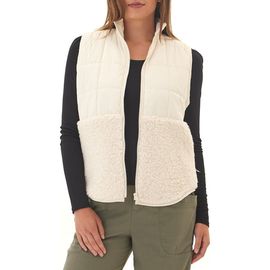 Threads 4 Thought Threads 4 Thought Janey Faux Shearling Mixed Media Puffer Vest