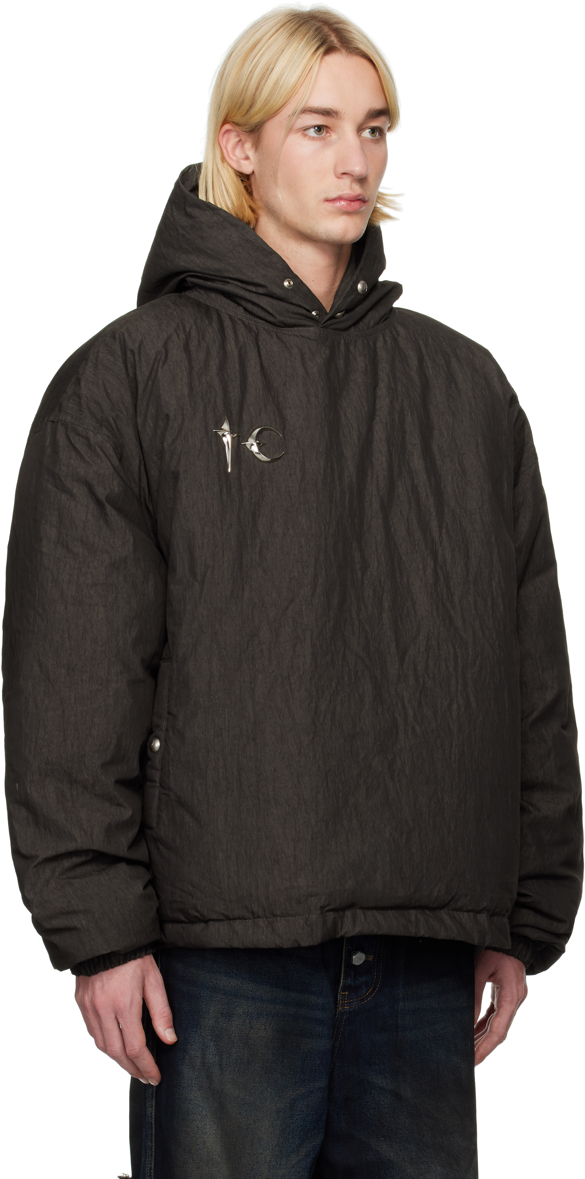 Thug Club - Black Armor Down Jacket