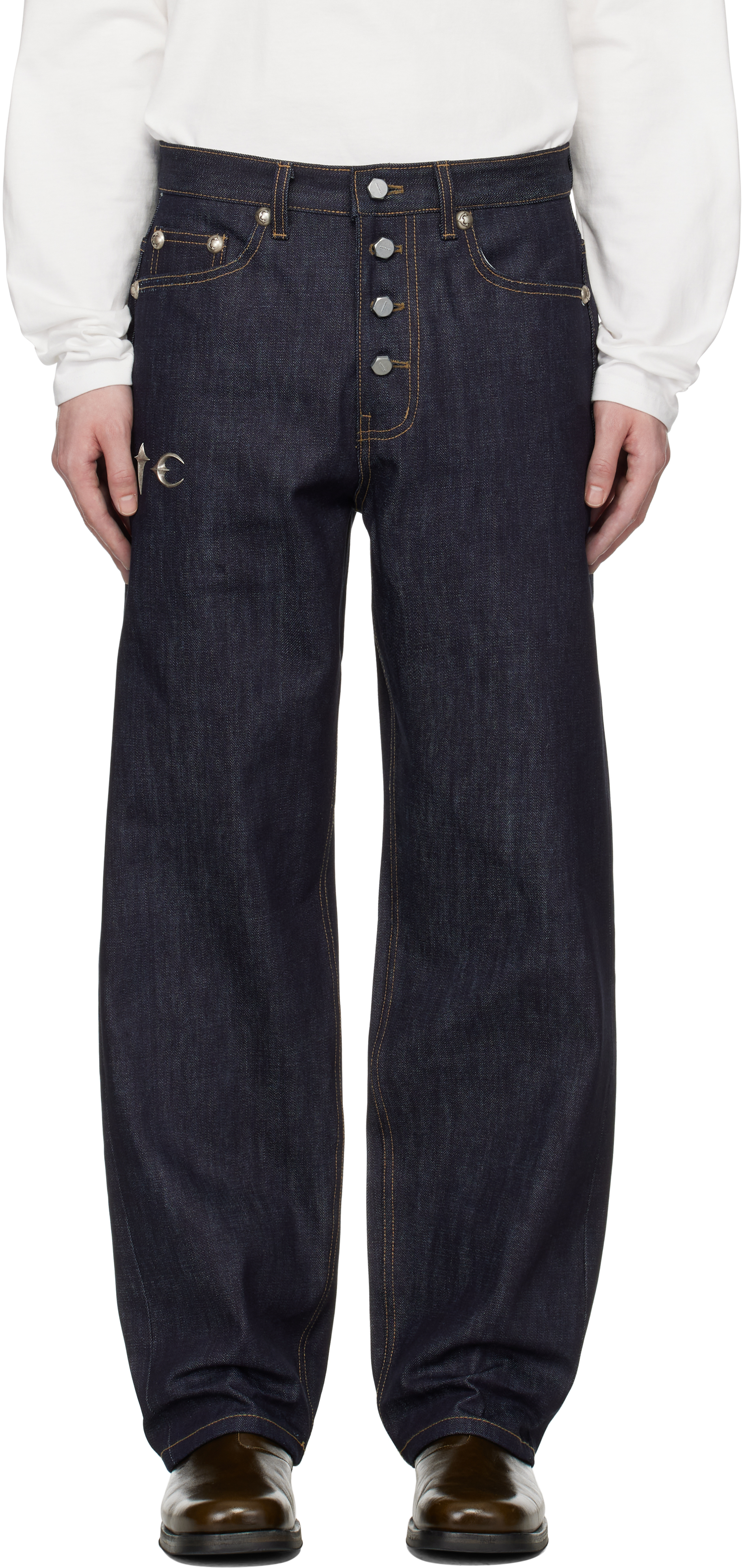 Thug Club - Indigo Land Warfare Jeans
