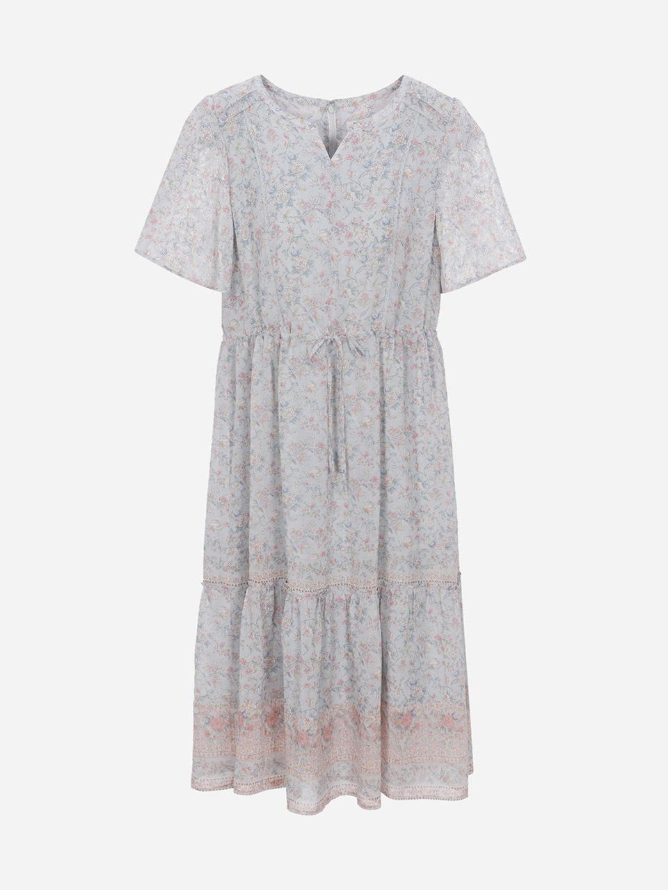 Thursday Island Border Frill Dress (T254MOP356W)