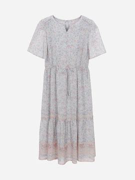Thursday Island Border Frill Dress (T254MOP356W)