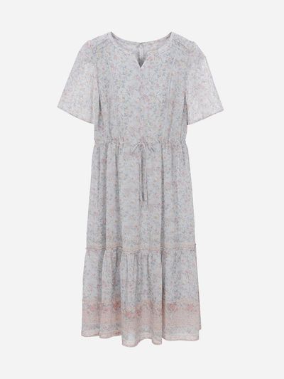 Thursday Island Border Frill Dress (T254MOP356W)