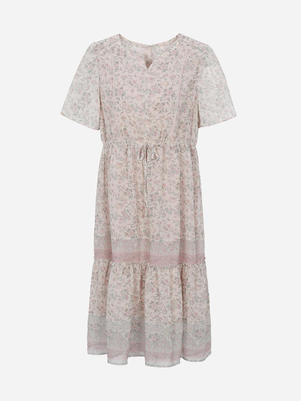 Thursday Island Border Frill Maxi Dress (T254MOP355W)