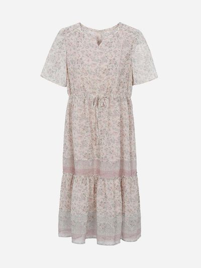 Thursday Island Border Frill Maxi Dress (T254MOP355W)