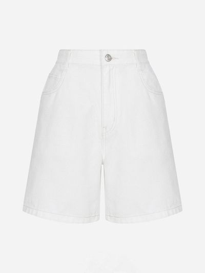 Thursday Island Denim Shorts [White] (T254MJE253W)
