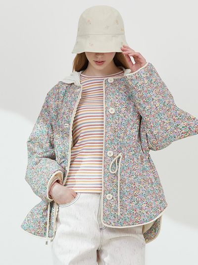 Thursday Island Embroidered Bucket Hat (T252MCP133W)