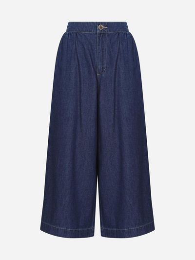 Thursday Island Flare Culottes Denim Pants (T254MJE246W)