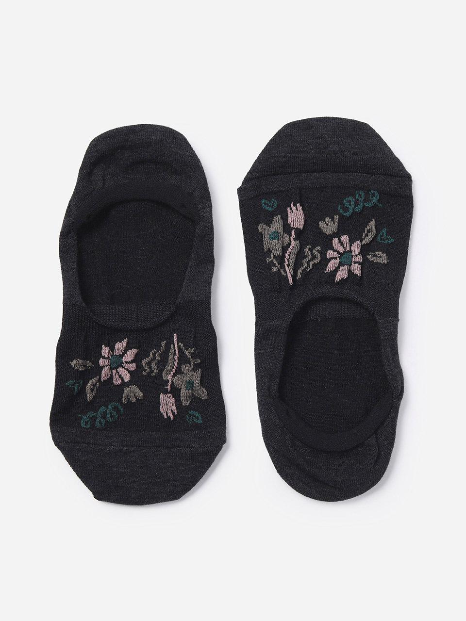 Thursday Island Flower Garden Slipper Socks (T254MSC248W)