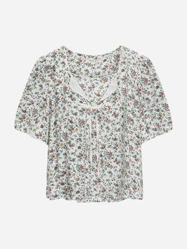 Thursday Island Garden Flower Blouse (T254MBL271W)