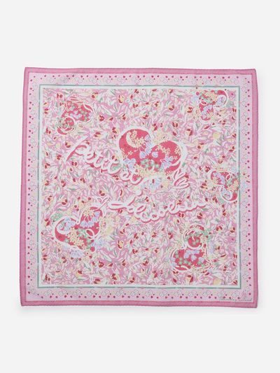 Thursday Island Heart Bandana Scarf (T254MHC237W)