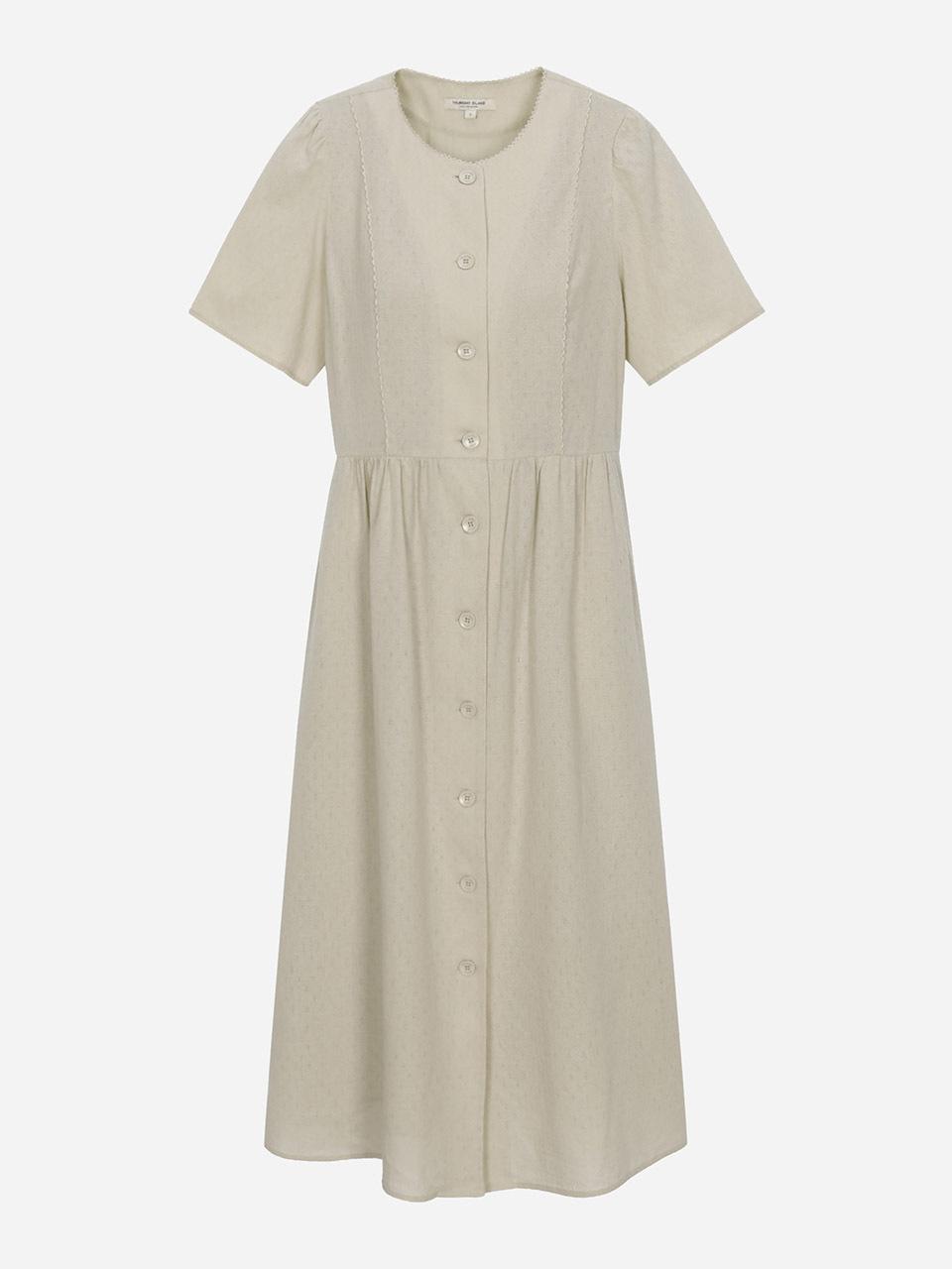 Thursday Island Jacquard Robe Dress (T254MOP343W)