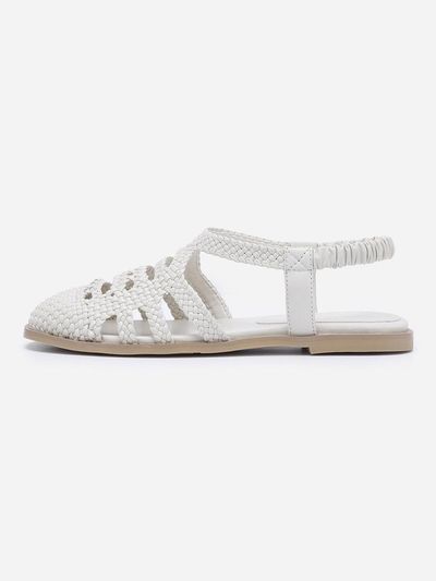 Thursday Island Mesh Twist Flat Ballet (T252MSE133W)