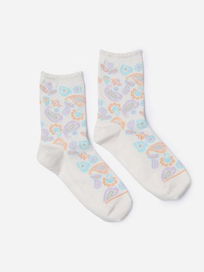 Thursday Island Paisley Cotton Socks (T254MSC231W)