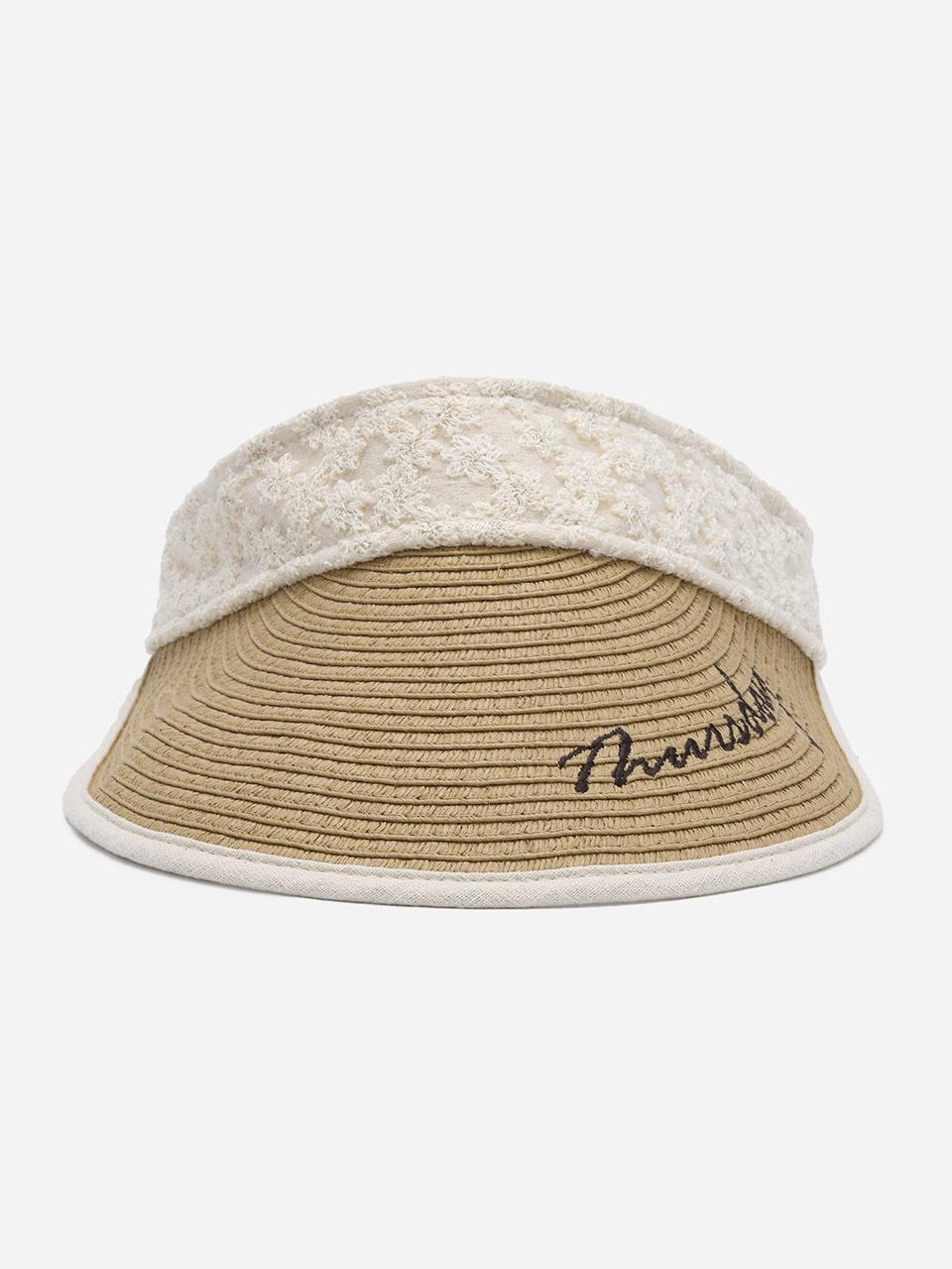 Thursday Island Raffia Sun Visor Hat (T254MCP237W)