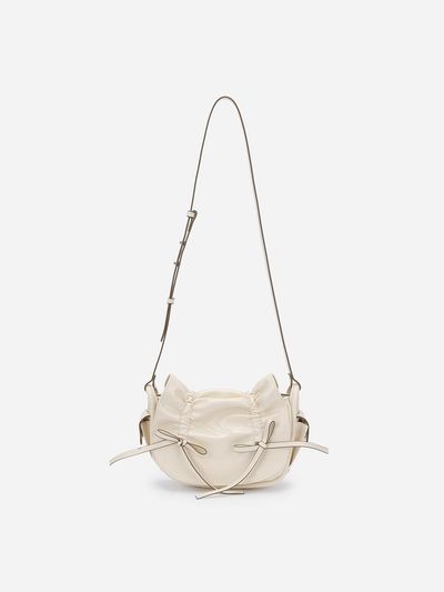 Thursday Island Ribbon Shirring Shoulder Bag (T252MBP141W)