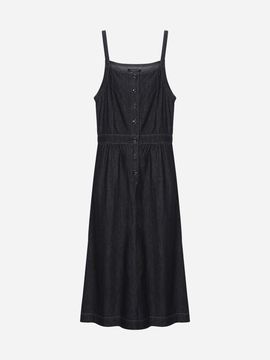 Thursday Island Sleeveless Denim Maxi Dress (T254MOP352W)