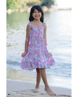 Tiare Hawaii Tiare Hawaii Girls' Surfs Up Dress