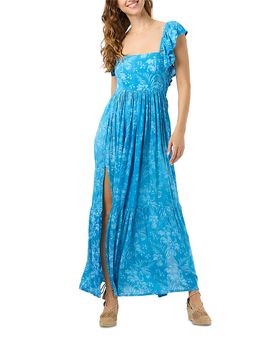 Tiare Hawaii Tiare Hawaii Noah Ruffled Maxi Dress