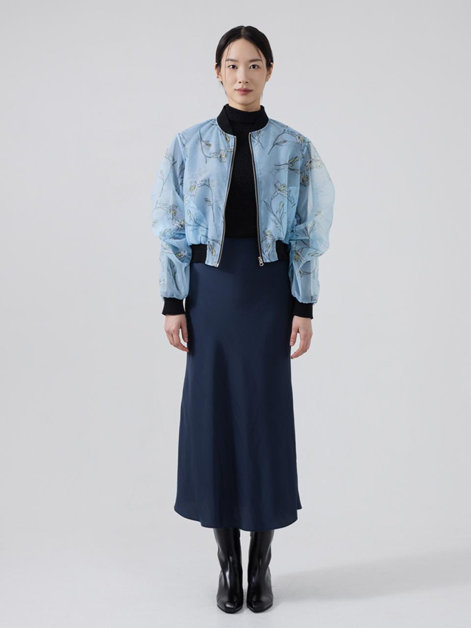 tibaeg MERY SKIRT [Navy]