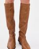 Tibi Tibi Bronson Faux Leather Boots Cognac - 4