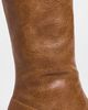 Tibi Tibi Bronson Faux Leather Boots Cognac - 6