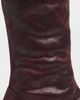 Tibi Tibi Bronson Faux Leather Boots Wine - 6