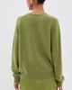 Tibi Tibi Cashmere Crew Neck Sweater Ick Green - 3
