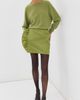 Tibi Tibi Cashmere Crew Neck Sweater Ick Green - 5