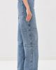 Tibi Tibi Classic Wash Denim Fischer Jeans Classic Blue - 4