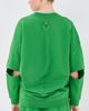 Tibi Tibi Cocoon Crewneck Sweatshirt Green - 3