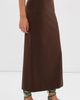 Tibi Tibi Compact Pencil Skirt Brown - 4