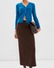 Tibi Tibi Compact Pencil Skirt Brown - 5