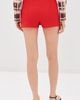Tibi Tibi Creased Stretch Crepe Print Skort Red - 3