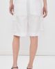 Tibi Tibi Crispy Nylon Stella Shorts White - 3