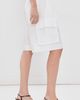 Tibi Tibi Crispy Nylon Stella Shorts White - 4